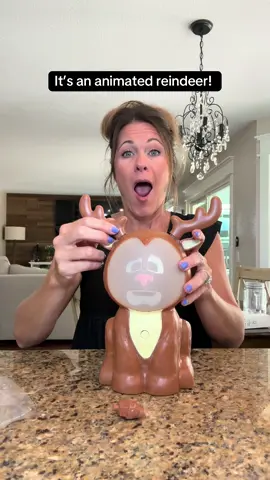 It’s an animated reindeer that sings Christmas songs and tell stories. It’s so cute! #christmas #christmasdecor #christmasdecorations #reindeer #tiktokshopcreatorpicks 