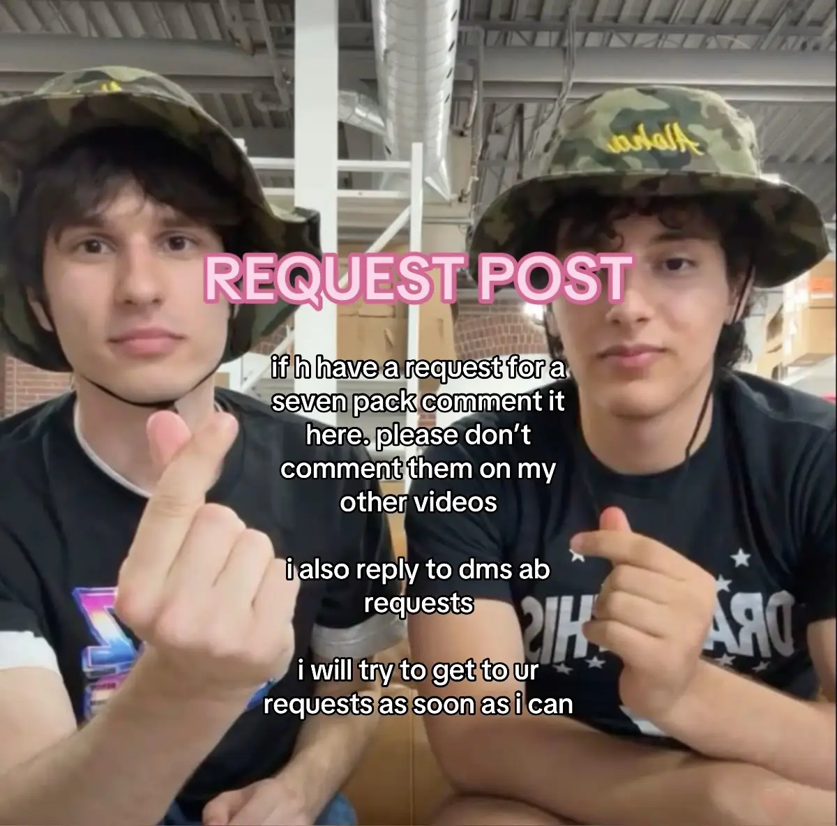 REQUEST POST || i am one person so if i can’t get to all ur sco immediately im sorry but i will try my best. also please stop commenting on my other posts ab requests u have, only do it on this one and my dms #scenepack #request #fyp #scp #edits 