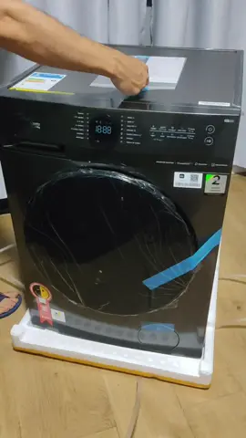 lavadora frontal midea 13kg MF200. #lavadora #midea #mideahomechallenge #casainteligente 