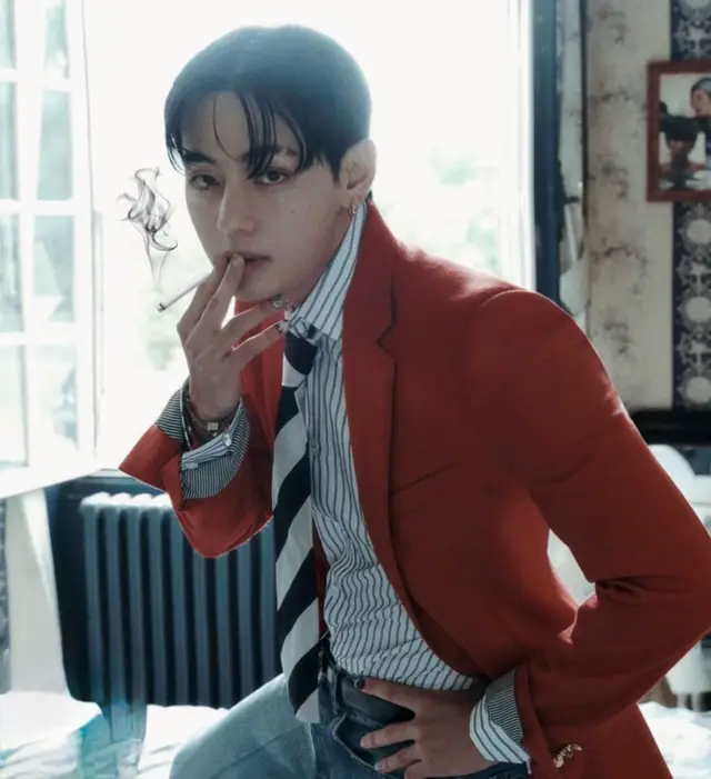 Menyala taehyungkuu#taehyung #v #bangtan 