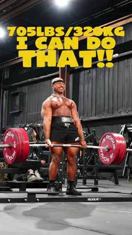 705LBS/320KG? I can do that 😁 #fyp #GymTok #powerlifting #4yp #deadlift