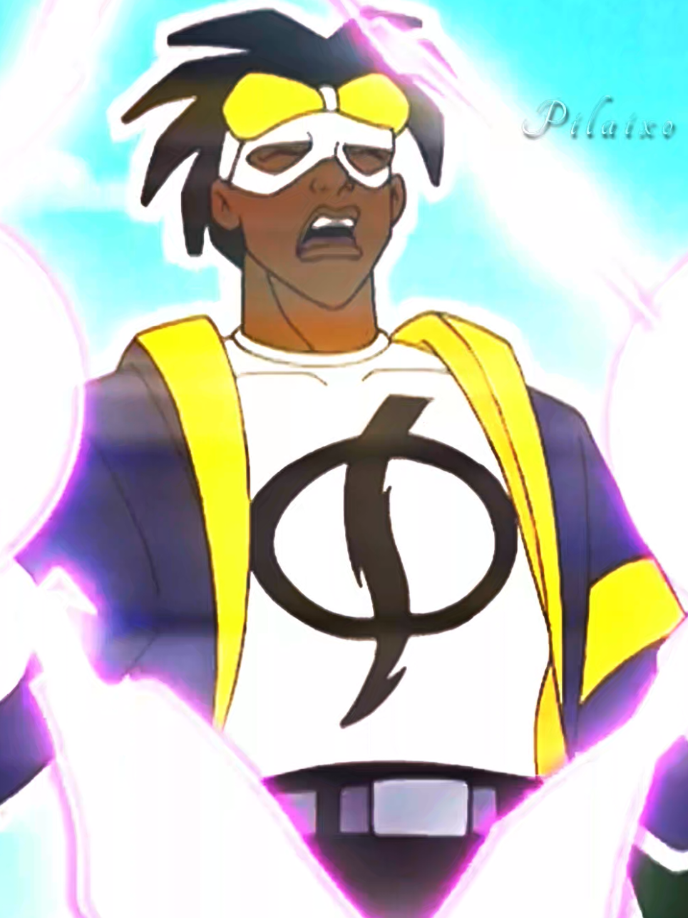ele fez o batman sorrir kakakk #dc #dccomics #superchoque #staticshock #edit 