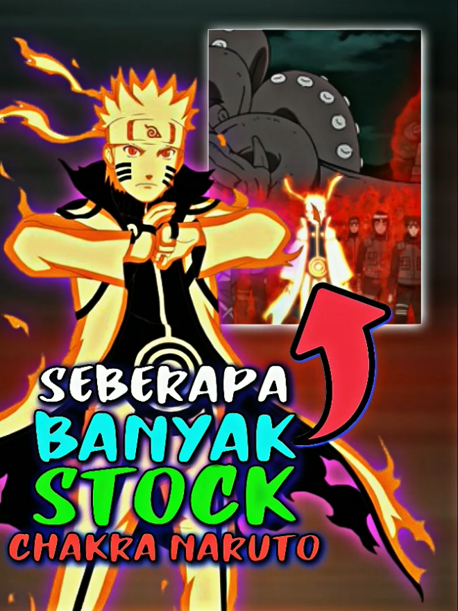 seberapa banyak sih stock chakra nya Naruto?☠️ — sumber : yt : @IsseiNugroho #narutoshippuden #narutouzumaki #yura #fyp 