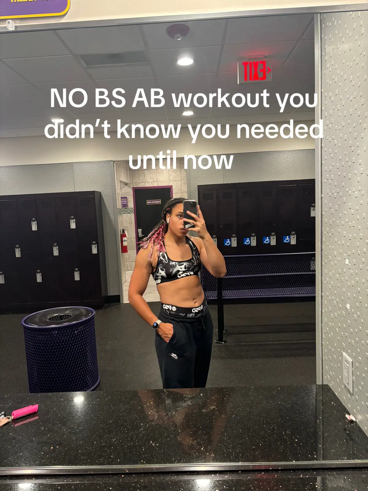 Save this ab routine for your next workout #gym 