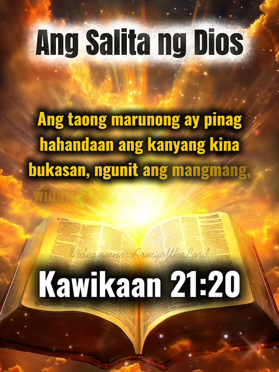 Mga Kawikaan 📖✨️ #biblereading #bibleverse #bibleverseoftheday #wordofgod #christianity 