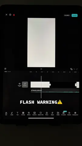 FLASH WARNING!!! xcx edit capcut template #capcut #capcutpioneer #pioneertemplate #fyp #capcutverse 