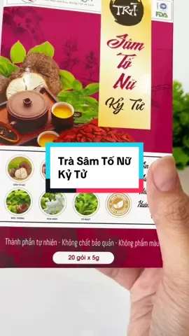 Chị e phụ nữ kỳ dâu không đều tham khảo nha , Trà Sâm.Tố Nữ Kỷ Tử 7 vị #NamDuocQuy #Trasamtonu7vi #chamsocsuckhoe #viral  #xuhuong 