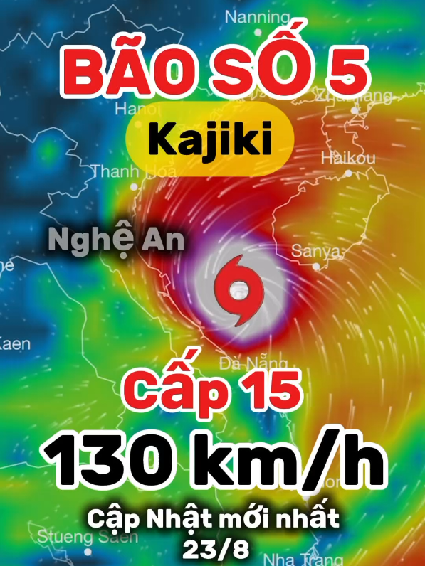 bão số 5 Kajiki Giật cấp 15 tiến thẳng vào miền Trung Việt Nam #baoso5 #kajiki #baoso5kajiki #baobiendong #tintucbaoso5 