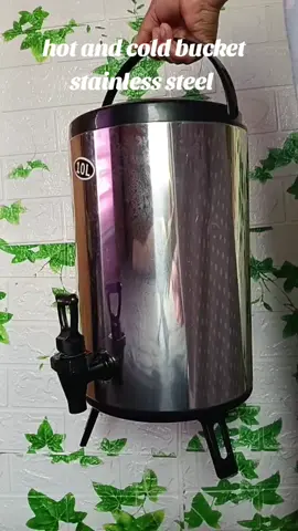 milk tea bucket stainless steel #milkteabucket #teabarrel #tiktokfinds #tiktokshop #budolfindsph #fypage #follower #highlights #checkoutnow 