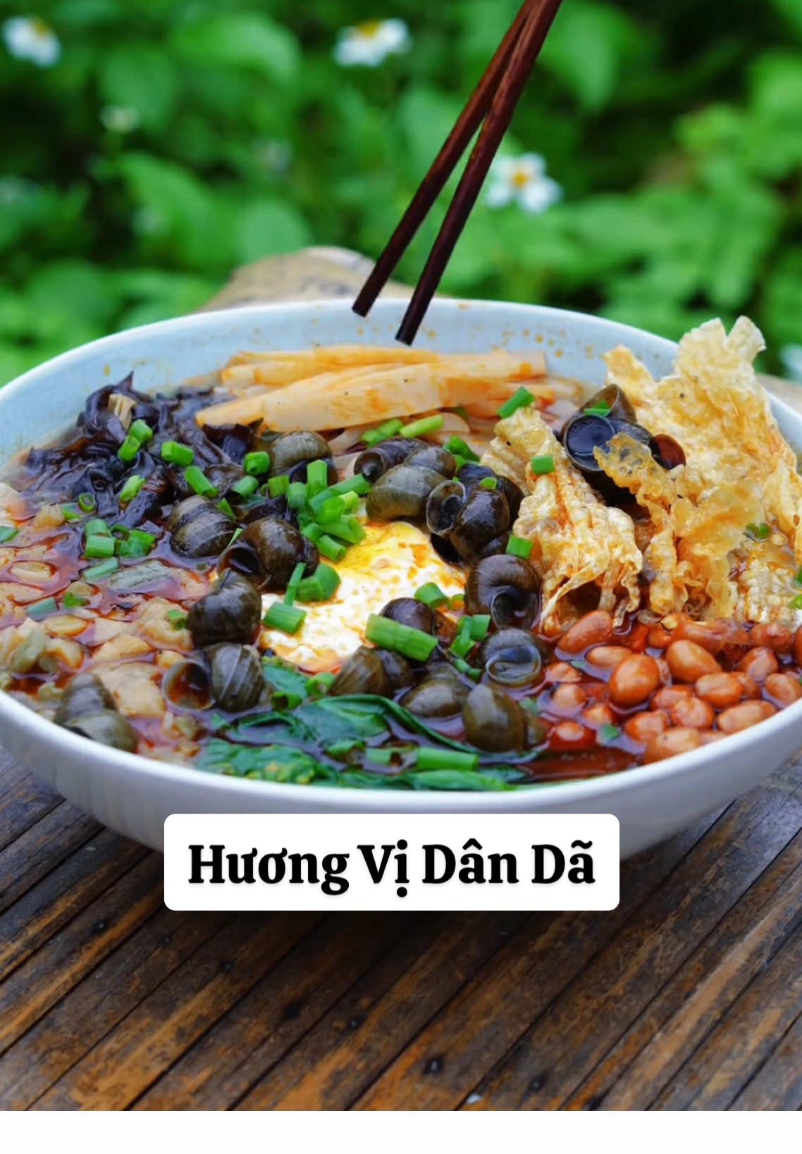 Hương vị dân dã đậm đà: bún ốc gạo #myfood #anvat #kỷniệmxưa #ăncungtiktok #food 