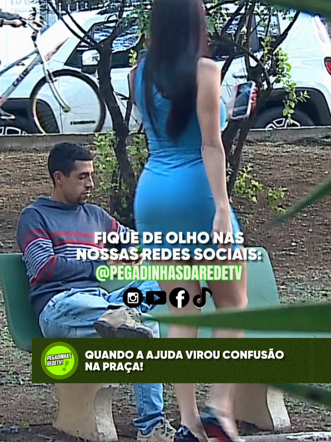 QUANDO A AJUDA VIROU CONFUSÃO NA PRAÇA! . . . #Pegadinhas #Trollagem #Comédia #CamerasEscondidas #JoaoKleber #Comedia #TenteNãoRir #Piadas #Pegadinha #RedeTV #PegadinhasRedeTV #traição
