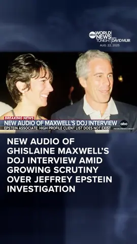 Amid growing scrutiny over the Jeffrey Epstein #investigation, Deputy AG #ToddBlanche released audio and transcripts of his two-day #interview with convicted co-conspirator, Ghislaine Maxwell, who insisted 