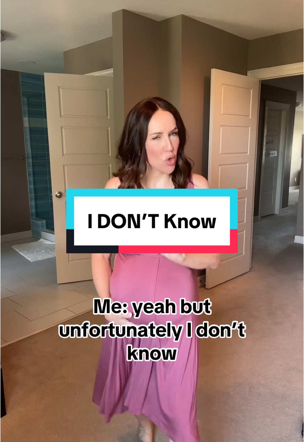 Going into labour and the feelings you have before giving birth can be WILD! And unless you have had a baby before, and even if you have-you may never know till you are right in the middle of it! Not all expecting Moms feel intense pain while having labor contractions either. I mean, I did, but I wasn’t as into birth prep as I should’ve been back then 🤣 #birthprep #pregnancyhumor #givingbirth #thirdtrimester #expectingmom #firsttimemom 