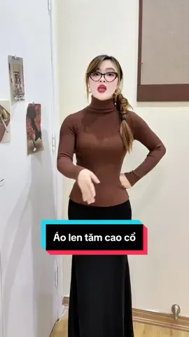 Áo len tăm cao cổ đẹp dã man #thoitrang #xuhuong #aolencocao #aolennu #aolentam 