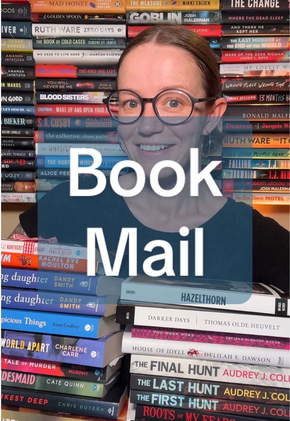 Monthly Book Mail 📚📖 Thank you authors  @Diana Rodriguez Wallach Author @Audrey J Cole 🫶🏼  as well as @kensingtonbooks @Penguin Books @The Tobias Literary Agency @Putnam Books @Atria Books @Macmillan Publishers @Harper Books @Sourcebooks @titanbooks @Quirk Books @Podium Entertainment  #bookmail #arc #arcreader #prpackages #publishermail #whatimreading #physicatbr #whattoread #newbooks #gifted #freebooka #bookhaul #bookworm #BookTok #booktoker #bookish #thrillerbooks #horrorbooks #books #reader #speedreader 