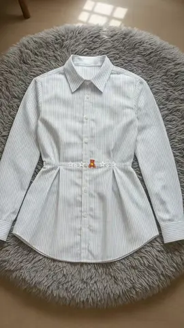 🧸🥰😍#kemejastripe #kemejawanita #kemejakoreanstyle #atasanwanita #kemejasemiformal 