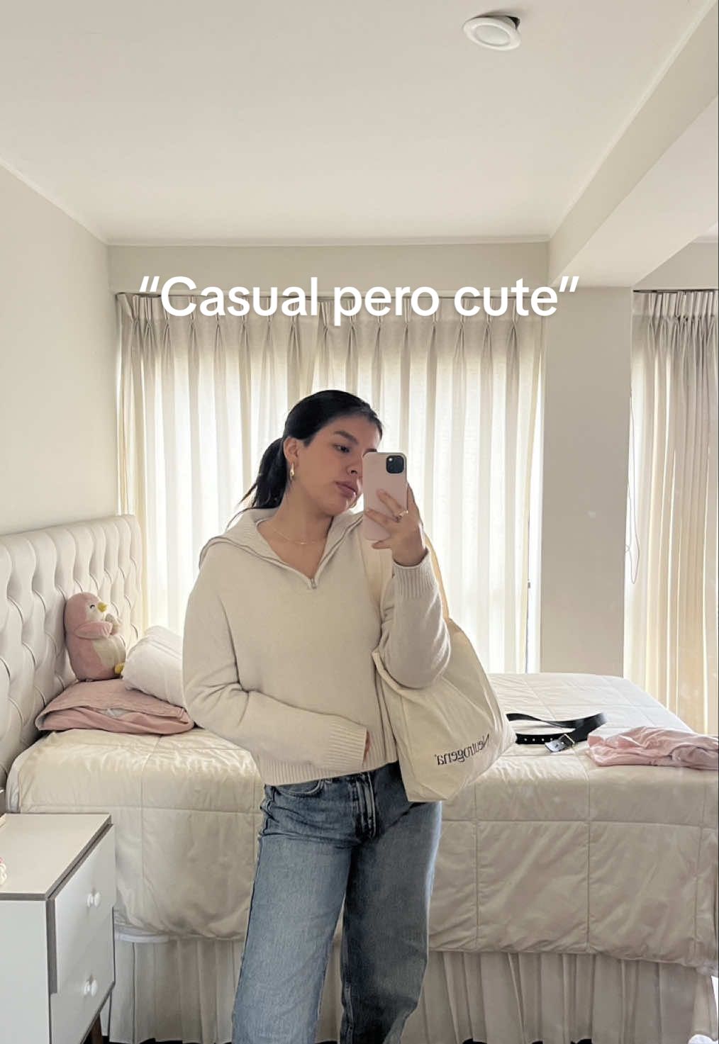 Un look casual pero cute ✨🎀🧸#chicas #fyp #outfitideas #lima #ugccreator 