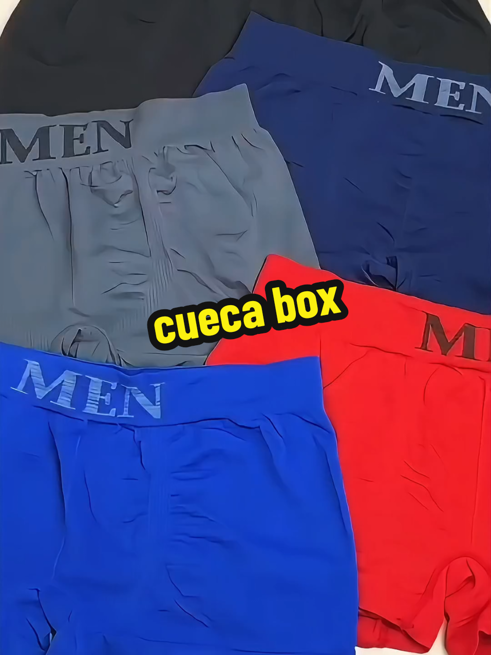 kit com 10 cueca box leve confortável de microfibra#cueca#Box