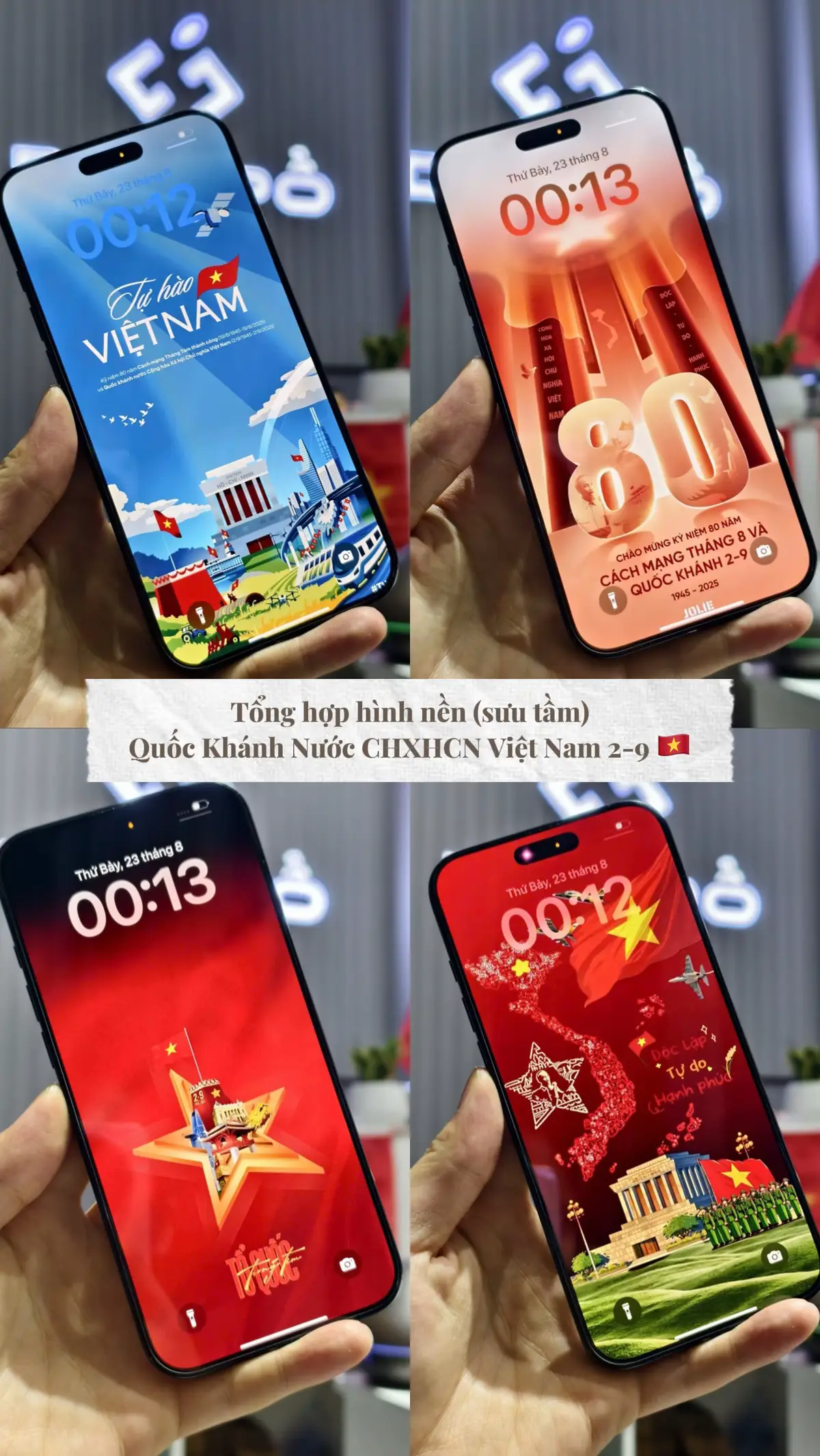 Cùng DEV PỒ lưu ngay hình nền hưởng ứng Đại lễ Quốc Khánh 2/9 nha cả nhà ơiii 🇻🇳🫶🏻  #xuhuong #fyp #quockhanh #VietNam #vietnamtoiyeu 