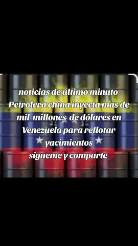CHINA & VENEZUELA  Petrolera china inyecta más de u$s1.000 millones en Venezuela para reflotar yacimientos. China Concord Resources Corp (CCRC), una compañía privada del gigante asiático, puso un pie fuerte en la industria petrolera venezolana. Y ya empezó a explotar dos yacimientos en el lago de Maracaibo. Según informó Reuters, la firma prevé invertir más de u$s1.000 millones para llevar la producción a 60.000 barriles diarios de crudo hacia fines de 2026, un número que sería clave para un país que lucha por volver a recuperar su histórico rol exportador. Se trata de una jugada inusual: las empresas privadas chinas rara vez se involucran de manera directa en Venezuela, un país miembro de la OPEP pero que quedó golpeado por las sanciones internacionales contra el gobierno de Nicolás Maduro y por años de falta de inversiones. El gigante estatal CNPC era uno de los principales inversores extranjeros en la industria petrolera venezolana. Antes de las sanciones de Washington en 2019, el gigante estatal CNPC era uno de los principales inversores extranjeros en la industria petrolera venezolana. China Concord Resources Corp (CCRC), una compañía privada del gigante asiático, puso un pie firme en la industria petrolera venezolana y ya empezó a explotar dos yacimientos en el lago de Maracaibo. Informate más Fluxus, de J&F, el grupo privado más importante en Brasil, ya posee operaciones en Bolivia, y a partir del inicio de operaciones en Vaca Muerta busca otras oportunidades en Argentina. Petrolera de Brasil concretó desembarco en Vaca Muerta: u$s21 millones para reactivar 54 pozos El dólar global subió y el precio del petróleo cayó este martes. El dólar global subió y el petróleo cayó ante avances en las negociaciones  Cómo es el acuerdo con Caracas A principios de 2024, la empresa comenzó a negociar su desembarco en los bloques Lago Cinco y Lagunillas Lago, ubicados en la segunda región petrolera más importante del país. En mayo del mismo año, CCRC firmó un contrato de producción compartida por 20 años con el Estado venezolano. Ese modelo de contrato fue creado en 2020 bajo la llamada Ley Antibloqueo, con la que el chavismo buscó atraer capitales en medio del cerco financiero de Estados Unidos. El esquema le permite a los inversores operar los campos a cambio de una porción de la producción. Sin experiencia previa en perforación, CCRC trasladó desde septiembre pasado a 60 especialistas chinos en desarrollo de campos petroleros junto a un equipo de perforación propio. El objetivo inmediato: reabrir 100 pozos que llevaban años paralizados por falta de inversión y recuperar parte de la producción  #infor #latinus #vira #pdvsa  @informando Usa  @CNN en Español 