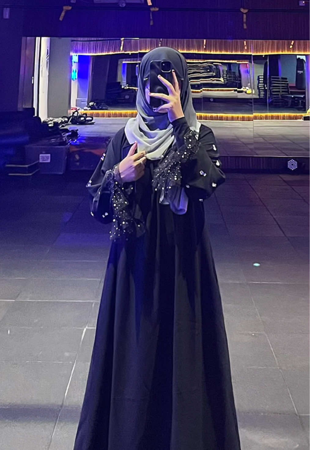 masya Allah cakep abaya hitam new😋😍 #abayahitam 