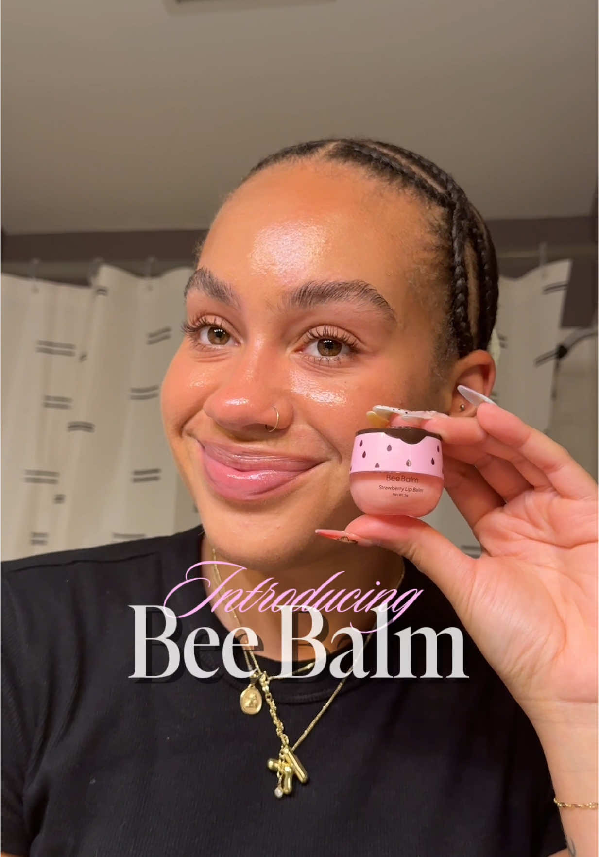 Bee Balm has been my new obsession lately for my morning and nightly lip application 🐝🍯! I got two in the mail & my boyfriend liked it so much he asked for my other one! @Bee Balm  #beebalm #lipgloss #fypシ #fypシ゚viral #besties #lipproducts #review #reviews #soften #soft #honey #bees #beeswax #beebalm #lipgloss #lipmask #besties #fyp 