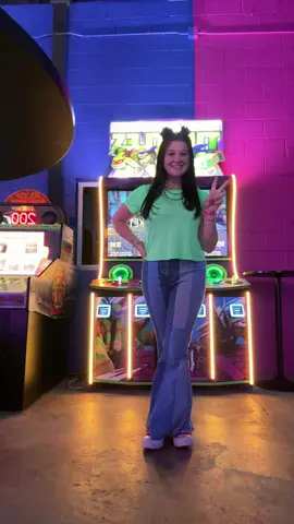 Outfit of the night 👾🕹️✨ #fitcheck #OOTD #outfitoftheday #arcade #fyp 