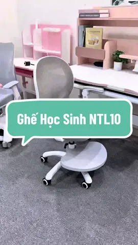 Ghế học sinh tăng giảm chiều cao ntl10 có gác chân chỉnh cao thấp #ghehocsinh #ghechongguhocsinh #ghengoihoc #ghehocsinhtieuhoc #ntlstore 