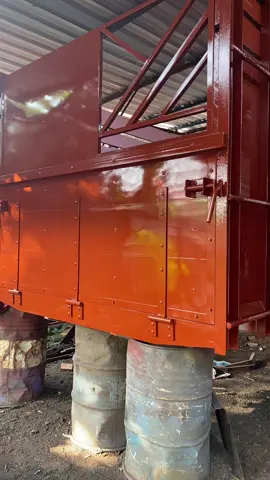 Bak kayu mahoni spek kokoh bakoh ready monn🚀 #trukmaniaindonesia #cantermaniaindonesia #sragen24jam #baktruk #drivermuda #truk 