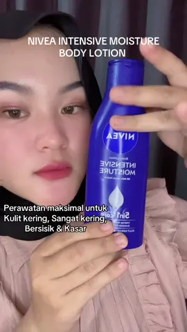 Solusi terbaik kulit kering & sangat kering kalian ada di NIVEA INTENSIVE MOISTURE BODY LOTION , perawatan maksimal kulit kering mu 🍭 @NIVEA Official Store #fyppppppppppppppppppppppp #promoseruweekend #niveaindonesia #viraltiktok #affiliatepemula 