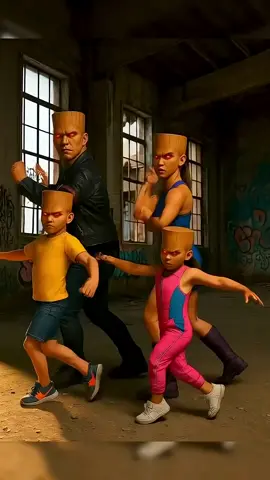 Sigma Brainrot family dance #lirililarila #orcaleroorcala #ballerinacappuccina #sigma #dance