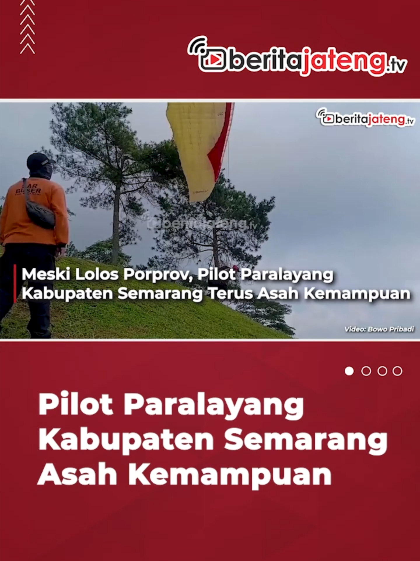Meski Lolos Porprov, Pilot Paralayang Kabupaten Semarang Terus Asah Kemampuan #infoviral #infoterbaru #infoterupdate #informasi #infofakta #infofakta #beritajateng #beritanasional #beritaindonesia #beritafakta #viralkan #viralbanget #viralindonesia #fyp #trending #viralvideo #viral #jawatengah #kotasemarang #solo #semarangviral #jawatengah #infokejadiansemarang