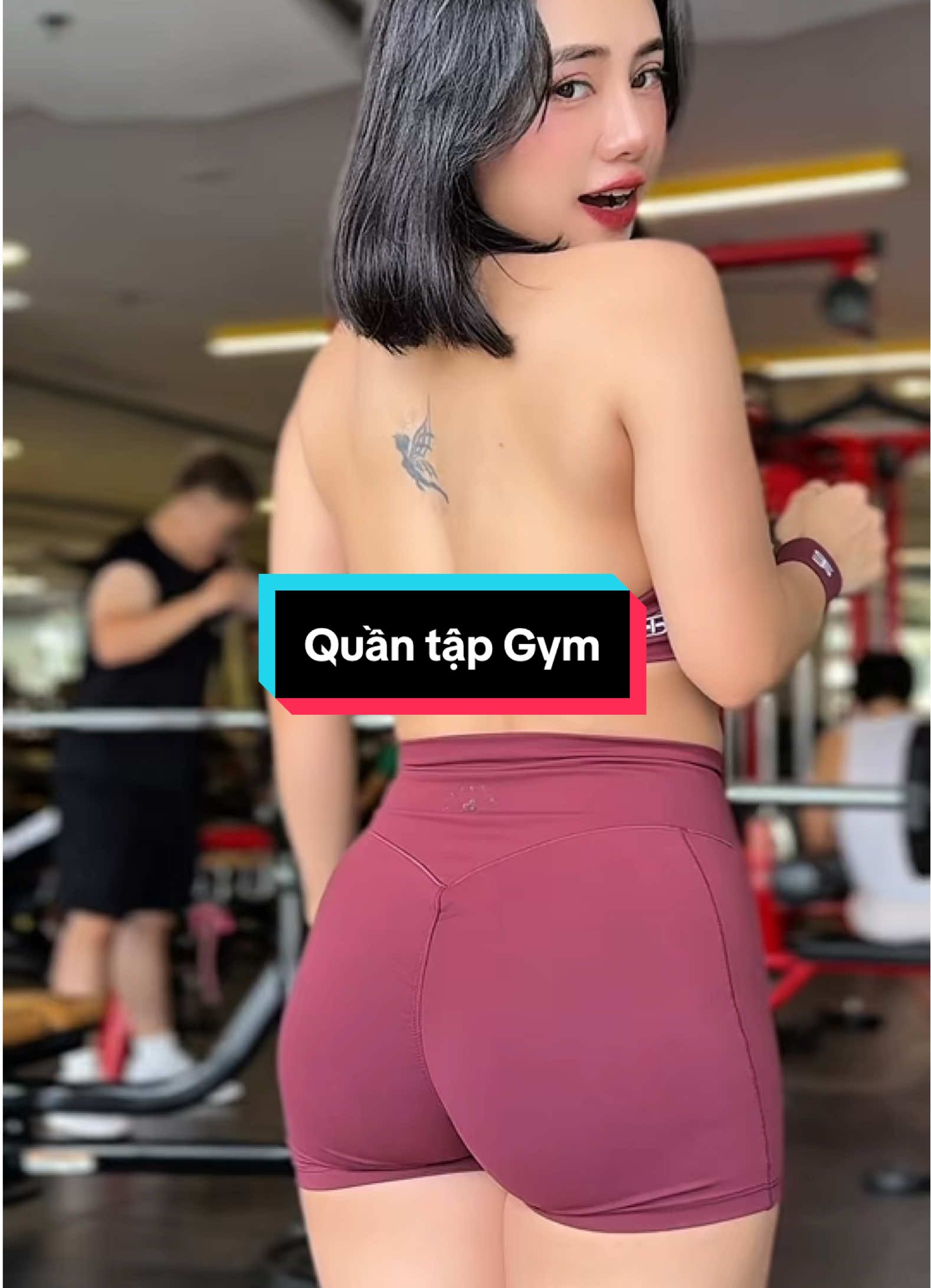 Một chiếc quần gym đủ tạo nên phong cách riêng 🔥 #vothao #dotapgymnu #quantapgym