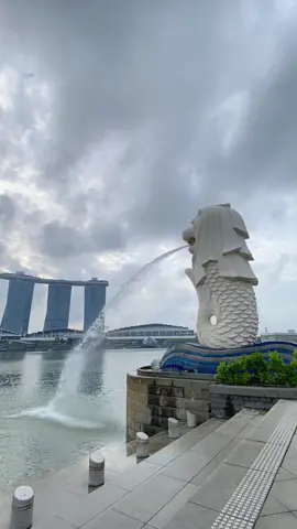 Vibesnya bikin kangen Singapur🫧🦋#fyp #healing #masukberanda#singapore #merlionpark 