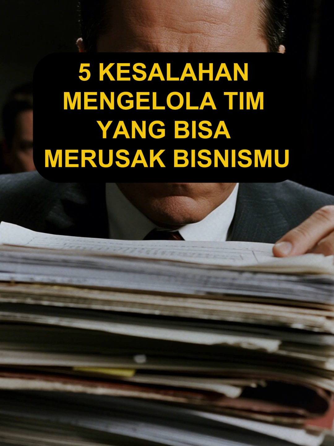 5 KESALAHAN MENGELOLA TIM YANG BISA MERUSAK BIS