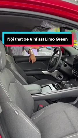 Nội thất xe VinFast Limo Green - 7 chổ - 719tr - Trả trước 150tr nhận xe 