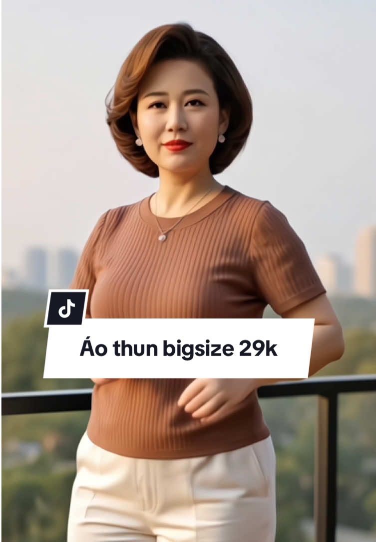 Áo thun bigsize 29k #nguyetnguyetshop #thoitrangnu #aothunbigsizenu#thoitrangbigsizenu #thoitrangtrungnien 