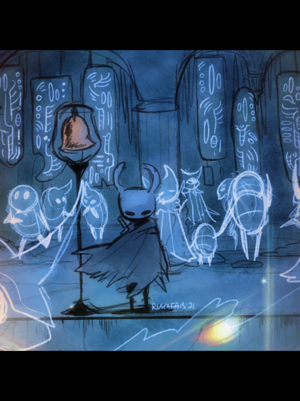 Hollow Knigth - City of Tears (Ciudad de las Lágrimas) #hollowknight #song #canciones 