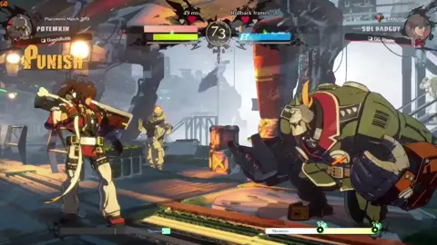 the humble super armor #guiltygearstrive #fightinggame #guiltygear 