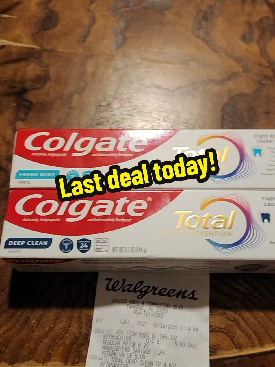 Last deal for the day at Walgreens #fyppppppppppppppppppppppp #walgreens #couponing #deals #trending 
