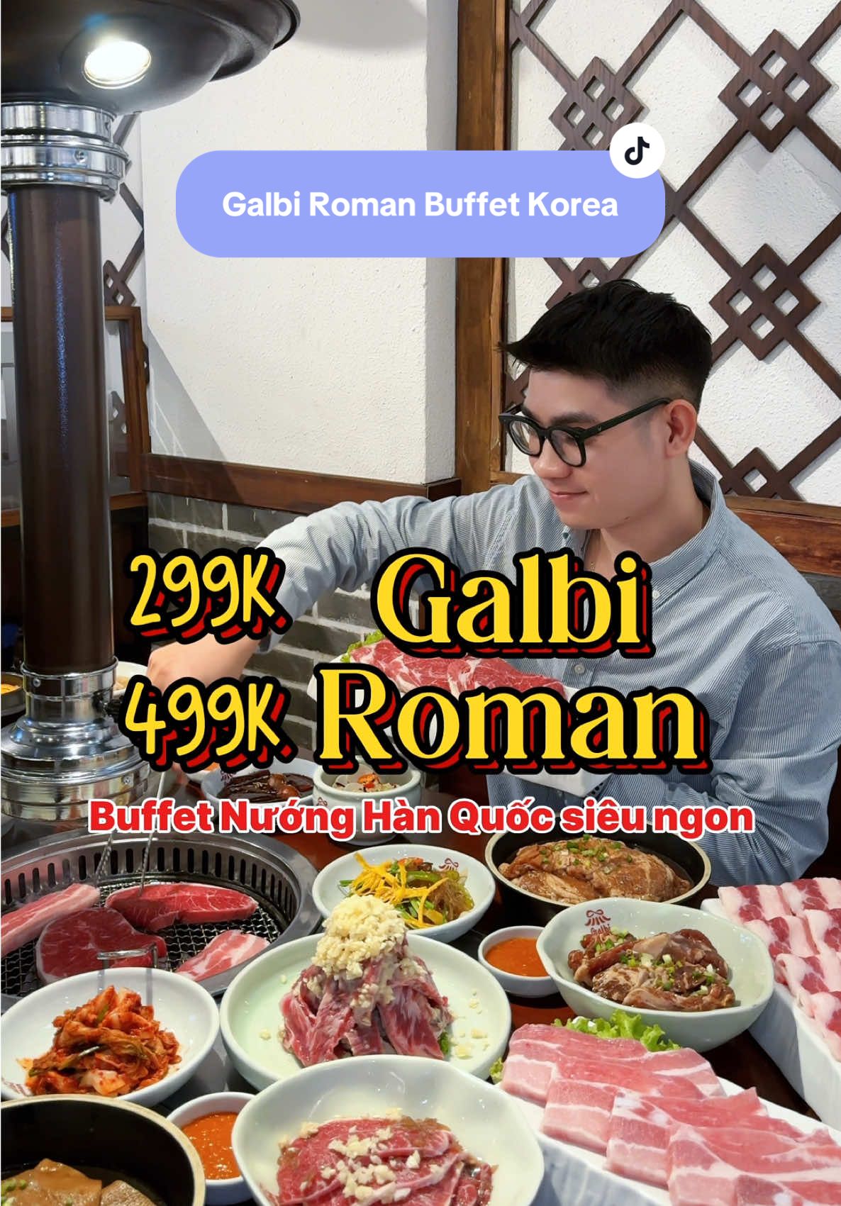Buffet Nướng Hàn Quốc siêu siêu ngon ở con phố ẩm thực Hàn Quốc Khu Mỹ Đình các bác đã dùng thử chưa?  📍Galbi Roman  #galbiroman #buffet #buffetkorea  #viral #foodreview #haidanghaydi 