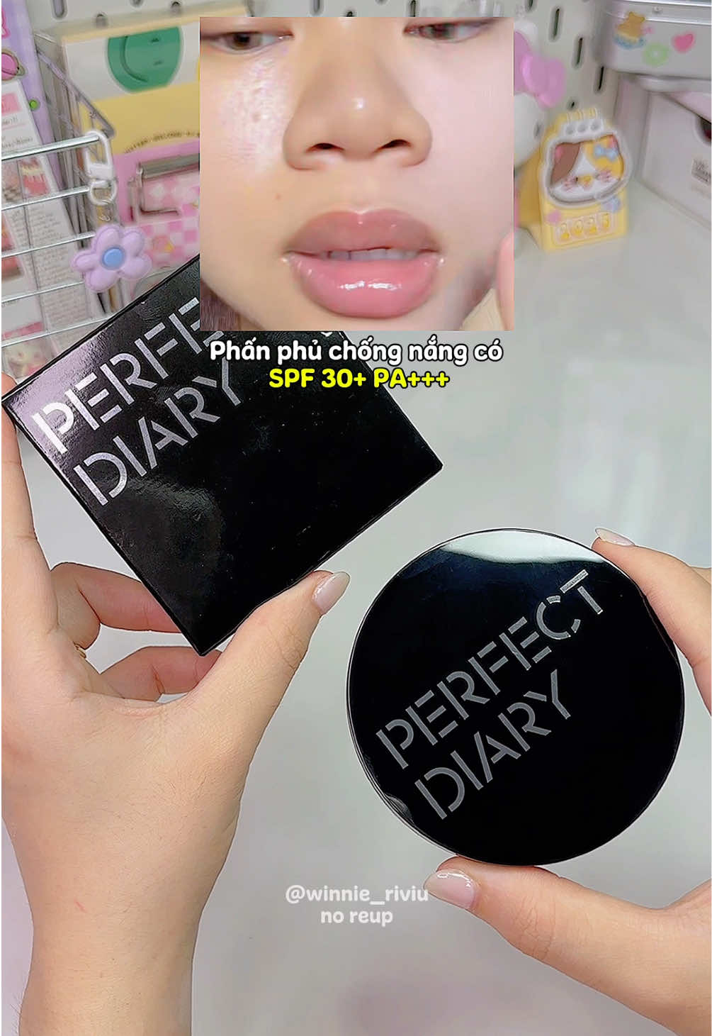 Cỡ đó ko á, kì này @Perfect Diary Official ra phấn nén ta nói ẻm đỉnkkk 🥰🔥 #perfectdiary #phanphu #phanphukiemdau #phanphuperfectdiary #makeup 