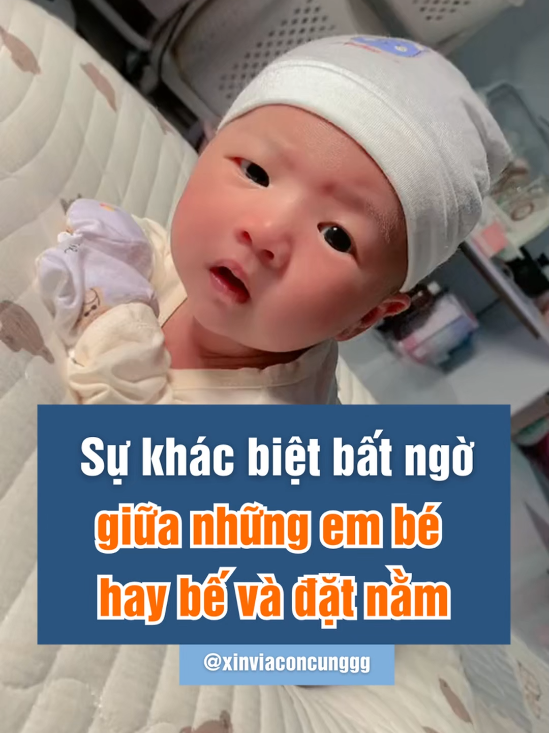 Sự khác biệt bất ngờ giữa những em bé hay được bế ẵm và đặt nằm khiến nhiều ba mẹ hối hận vì đã không bế con nhiều hơn #nuoiconeasy #nuoicondungcach #embedangyeu #kinhnghiemchamcon #embehongchuyen