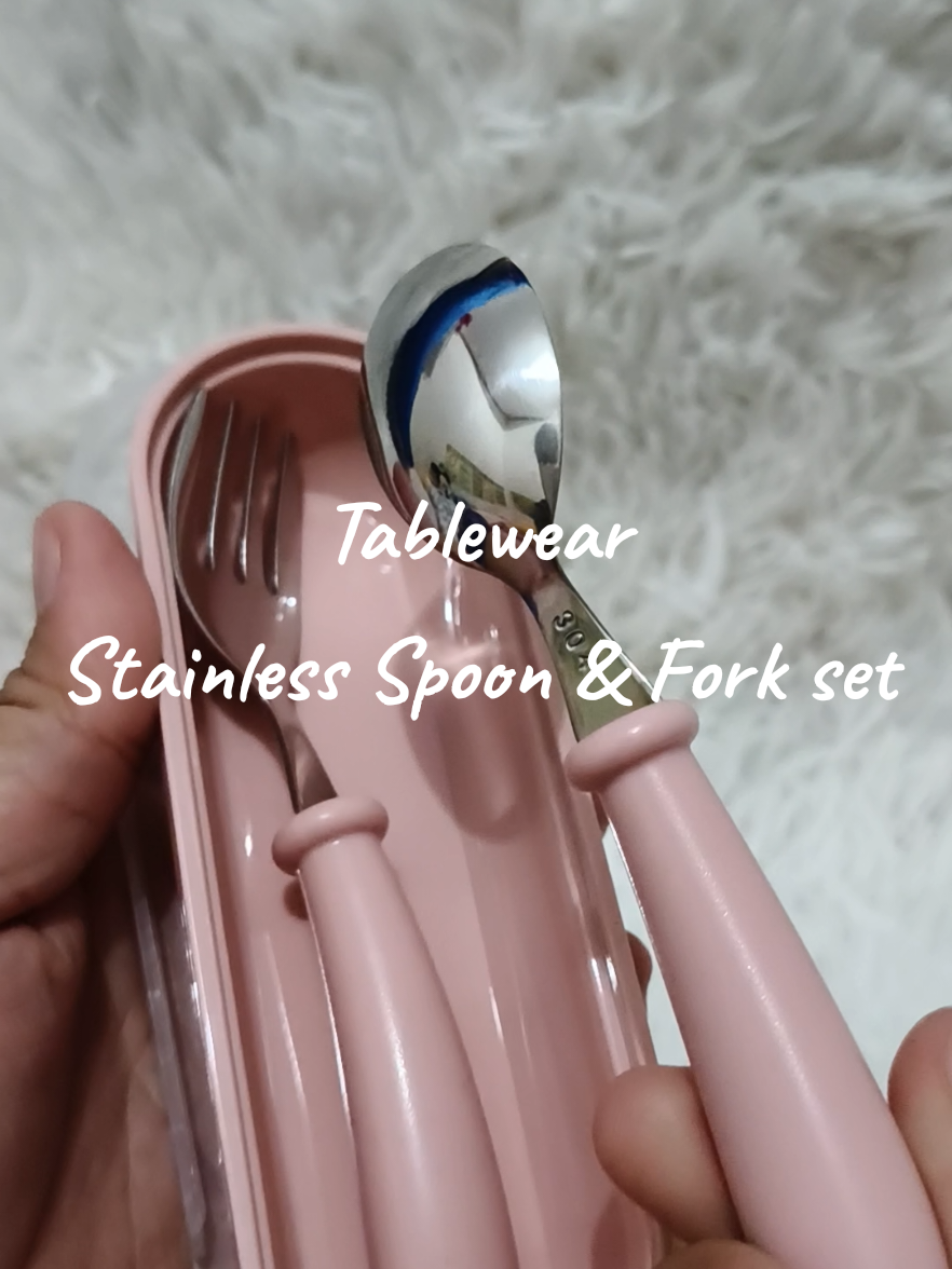 For your Baby🤍 #stainlessspoonandfork #spoonandfork #tablewear 