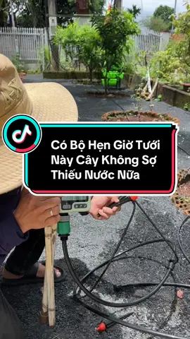 Bộ Hẹn Giờ Tưới Tự Động Này Giúp Tưới Cây Tiện Lợi Nè#thanh47vlog #trongrau #trongcay #voituoitudong #botuoicaytudong 