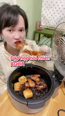Đập hộp nồi chiên không dầu AQUA #noichienkhongdauaqua #AQUA 