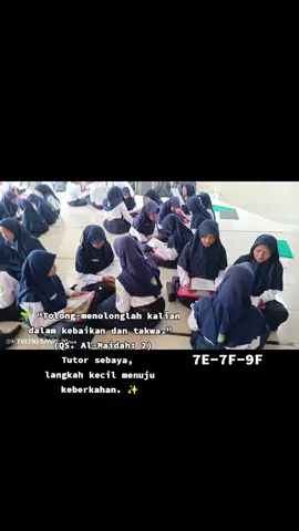 . 🤝 “Barangsiapa menunjukkan kepada kebaikan, maka ia mendapatkan pahala seperti pelakunya.” (HR. Muslim) Belajar bersama = pahala bersama. #alhamdulillah❤️ #barokallah #tutorsebaya#spenmaka#pai 