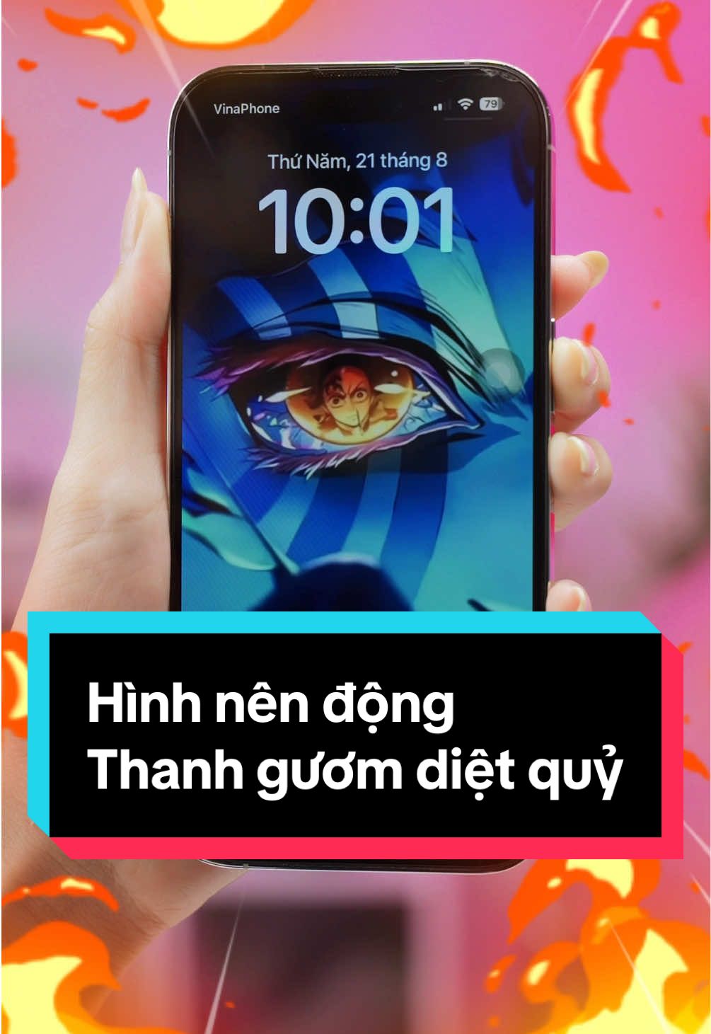 Hình nền động hot nhất mấy ngày nayyy #tipsandtricks #iphonetricks #LearnOnTikTok #thanhcongnghe #iphone 