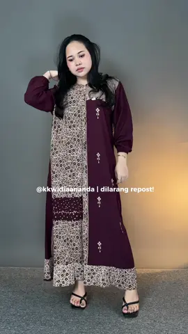 Rekomendasi long dress gamis rayon motif cantik hijab friendly #gamis #gamislebaran #longdress 