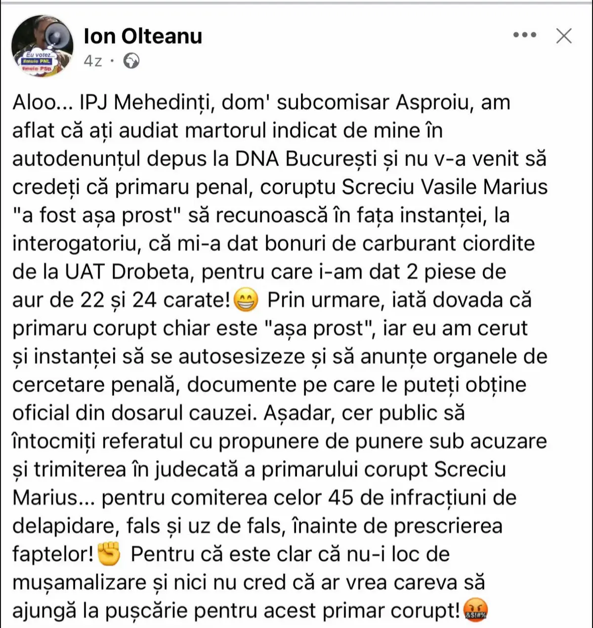 Las și eu asta aici… Înțeleg ca bonurile erau de la Bratner și SECOM! Ca să știți de ce plătiți apa atât de scump și gunoiul la fel! Să vă mai spun ca echipa Foresta este sponsorizată de Bratner? Aici sunt banii dumneavoastră!